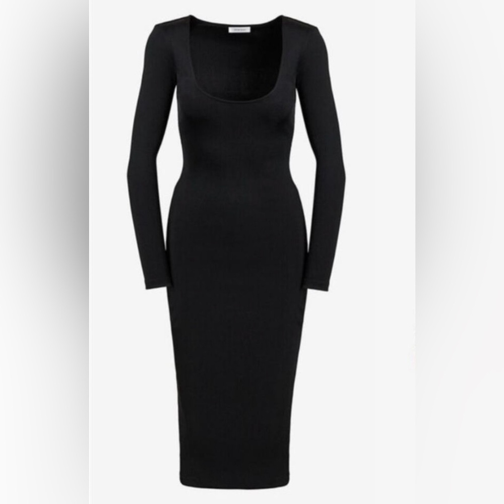 ANINE BING Montana Bodycon Dress in Black